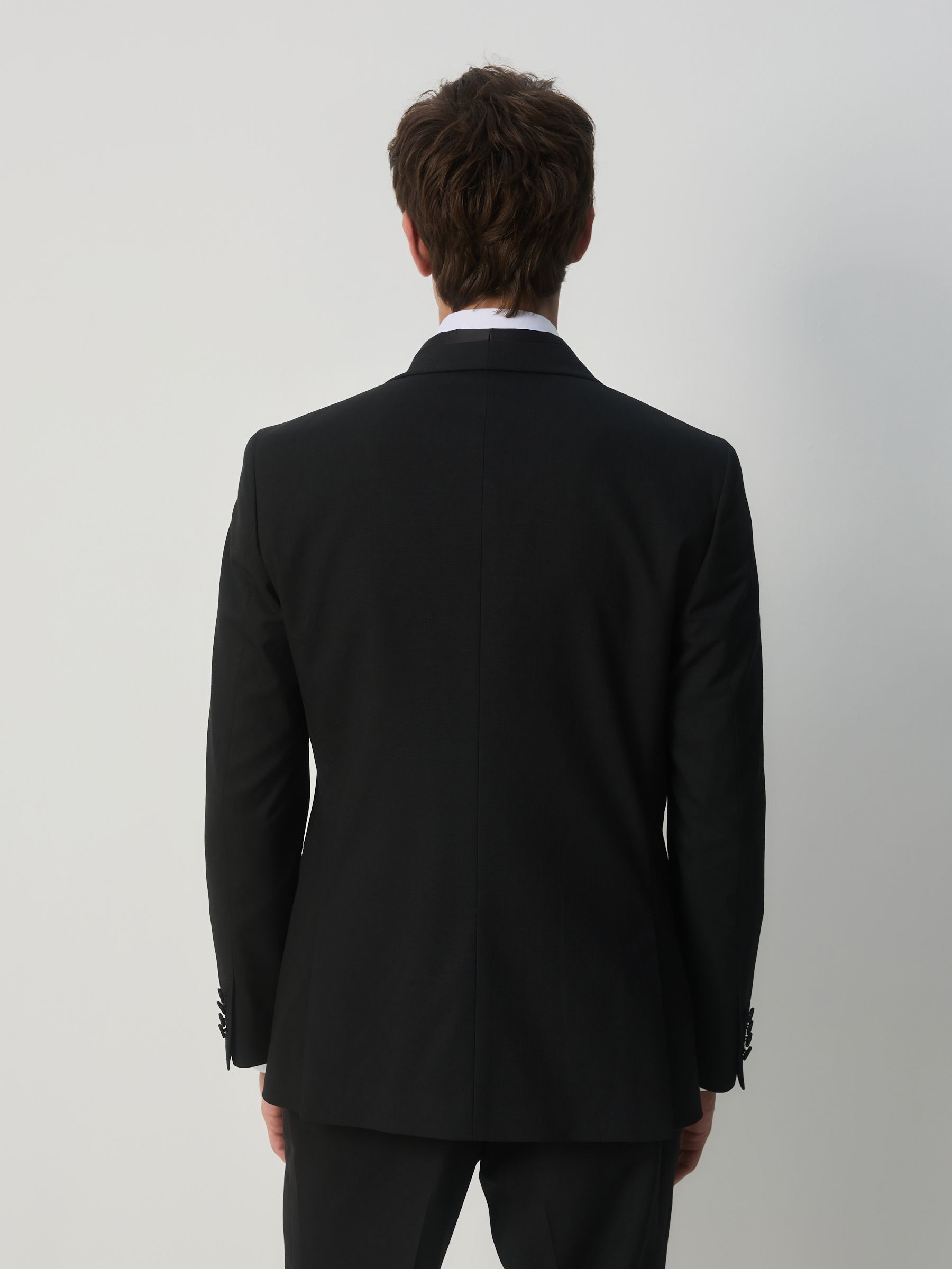 Buy Black Tailored Fit Tuxedo Suit Jacket from Next South Africa