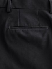 Black Tailored Fit Tuxedo Suit Trousers - Image 10 of 10