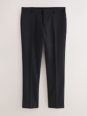 Black Tailored Fit Tuxedo Suit Trousers - Image 6 of 10