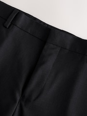 Black Tailored Fit Tuxedo Suit Trousers - Image 9 of 10