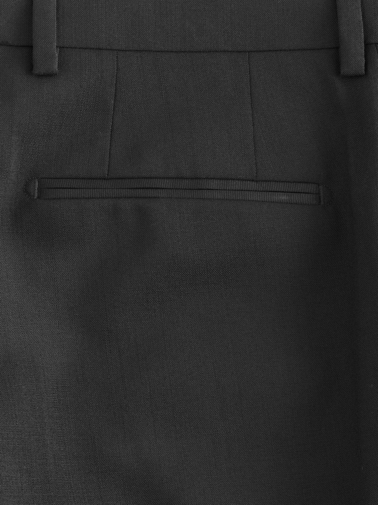 Black Slim Fit Signature Nova Fides Tuxedo Suit Trousers - Image 10 of 10 Black Slim Fit Signature Nova Fides Tuxedo Suit Trousers - Image 10 of 10