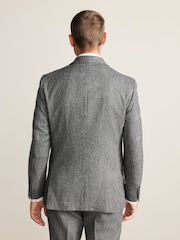 Grey Signature Abraham Moon Wool Donegal Suit Jacket - Image 3 of 5