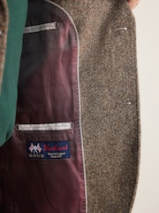 Brown Signature Abraham Moon Wool Donegal Suit Jacket - Image 4 of 5