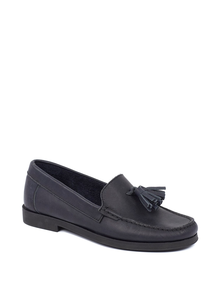črna - Jones Bootmaker Trish usnjeni športno-elegantni mokasini - Slika 2 iz 5
