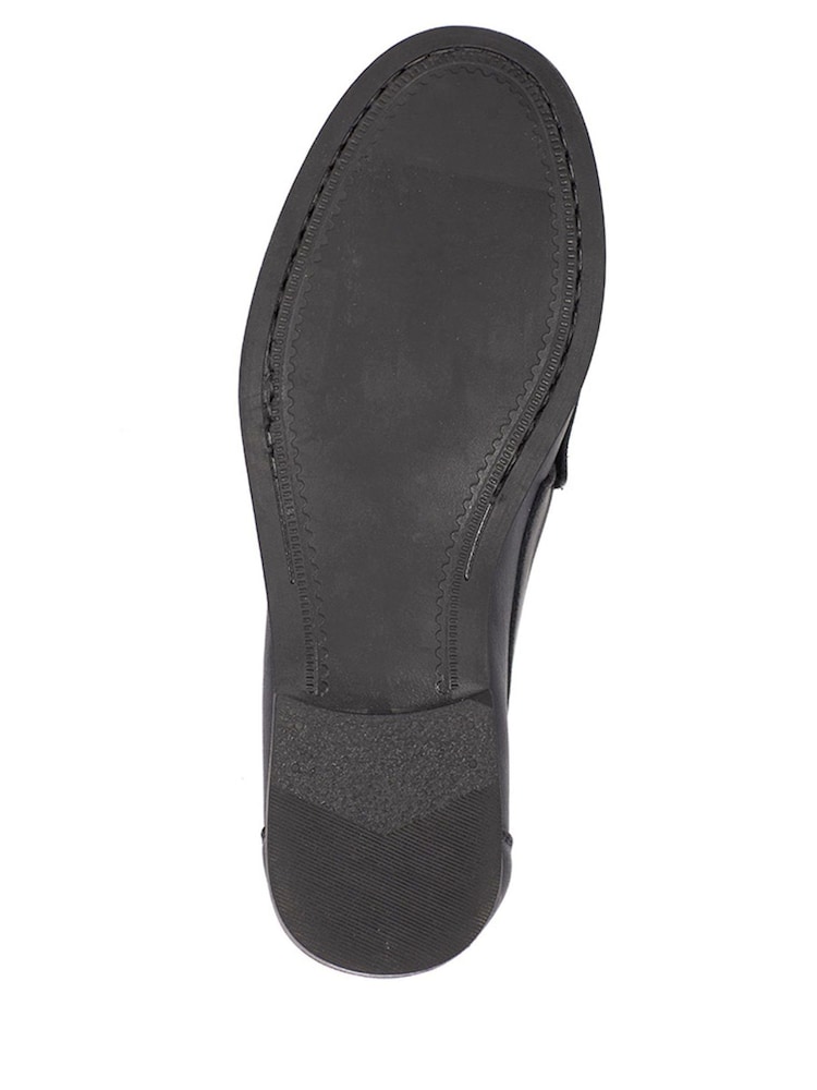 črna - Jones Bootmaker Trish usnjeni športno-elegantni mokasini - Slika 5 iz 5