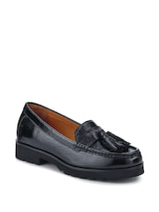 Črna/Chrome - Usnjeni čevlji za vsak dan Jones Bootmaker - Slika 4 iz 7