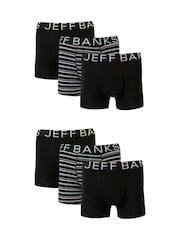 Jeff Banks Low Rise Fashion Stripe Trunks - صورة 1 من 6