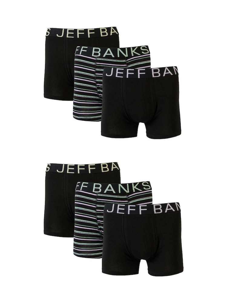 Jeff Banks Low Rise Fashion Stripe Trunks - صورة 1 من 6
