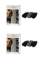 Jeff Banks Low Rise Fashion Stripe Trunks - صورة 3 من 6