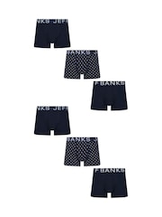 Jeff Banks Low Rise Fashion Dot Trunks - صورة 1 من 10