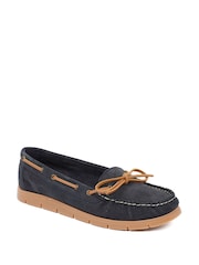 Jones Bootmaker Penella Hand Stitched Leather Moccasins - Image 2 of 5