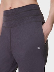 Sweaty Betty Grey 27 inch inside seam Gaia 27 Performance Yoga Trousers - Image 3 of 7