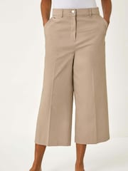 Roman Natural Culottes Trousers - Image 4 of 5