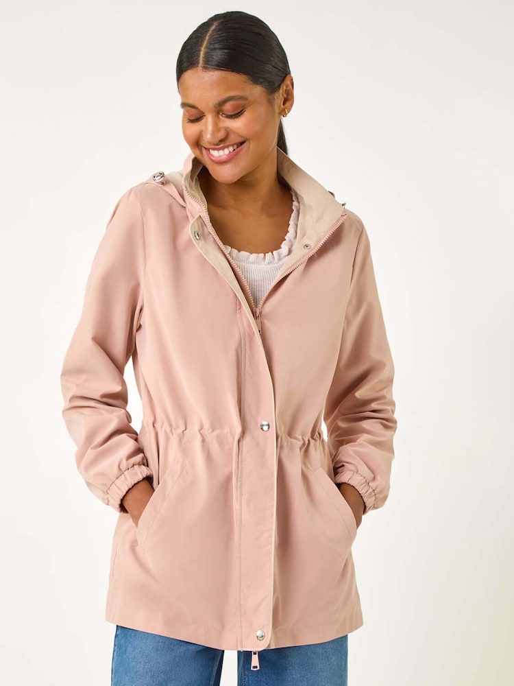 Roman Pink Lightweight Hooded Jacket - Image 1 of 5