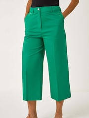 Roman Green Culottes Trousers - Image 4 of 5