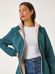 Roman Blue Lightweight Hooded Jacket - Image 4 of 5