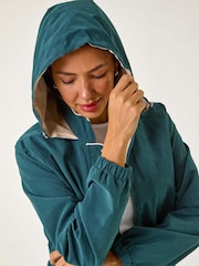 Roman Blue Lightweight Hooded Jacket - Image 5 of 5