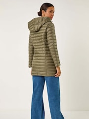 Roman Green Padded Hood Jacket - Image 3 of 5
