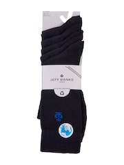 Черный - Jeff Banks Cotton Crew Socks 4 Pack - Image 3 of 5