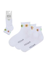 Набор из 3 пар спортивных носков длиной до четверти Wild Feet - Изображение 6 из 7