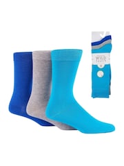 Wild Feet Orange Bamboo Pop Colour Socks - Image 1 of 7