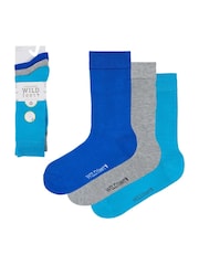 Wild Feet Orange Bamboo Pop Colour Socks - Image 5 of 7