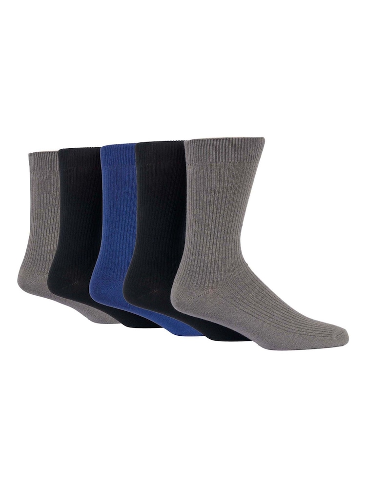 Jeff Banks Black Cotton Leisure Socks - Image 1 of 5
