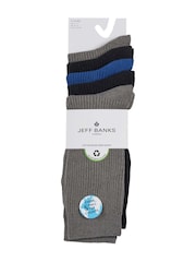 Jeff Banks Black Cotton Leisure Socks - Image 4 of 5