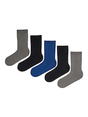 Jeff Banks Black Cotton Leisure Socks - Image 5 of 5
