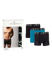 Jeff Banks Black Low Rise Cotton Fashion Trunks - Image 5 of 16