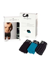 Jeff Banks Black Low Rise Cotton Fashion Trunks - Image 6 of 16