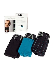 Jeff Banks Black Low Rise Cotton Fashion Trunks - Image 8 of 16