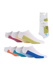 Jeff Banks White Off Cotton Trainer Socks - Image 3 of 6