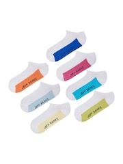 Jeff Banks White Off Cotton Trainer Socks - Image 6 of 6
