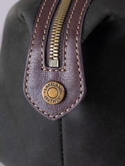 Lakeland Leather Green Walton Rolltop Backpack - Image 4 of 5