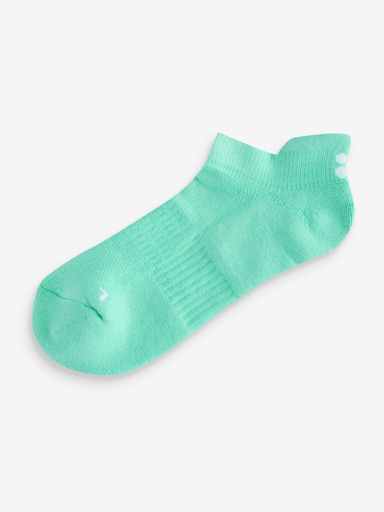 Sweaty Betty Light Blue Workout Trainers Socks 3 Pack - Image 4 of 4