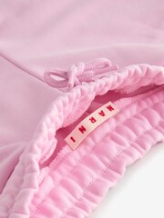Marni Pink Logo Wide Leg Joggers - Image 3 of 5
