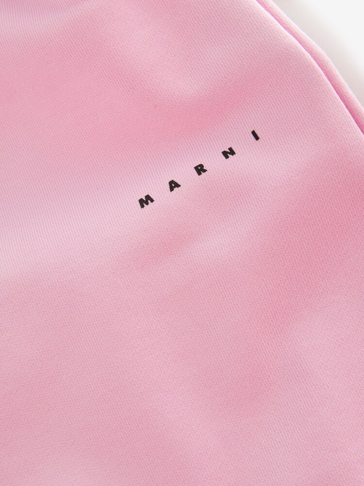 Marni Pink Logo Wide Leg Joggers - Image 5 of 5