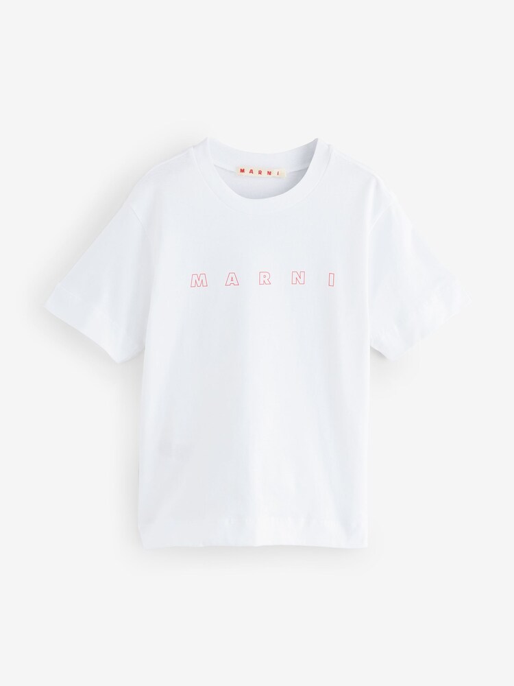 Marni Logo Short Sleeve T-Shirt - Image 1 of 4