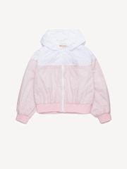 Marni Pink Colourblock Jacket With Logo - Image 2 of 5