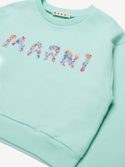 Marni Logo Cropped Sweatshirt - Image 4 of 4