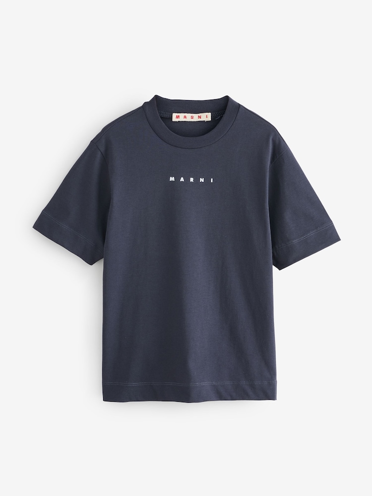 Marni Logo Short Sleeve T-Shirt - Image 1 of 5