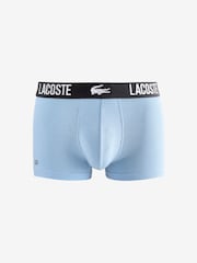 Lacoste Blue Boxers 3 Pack - Image 3 of 4