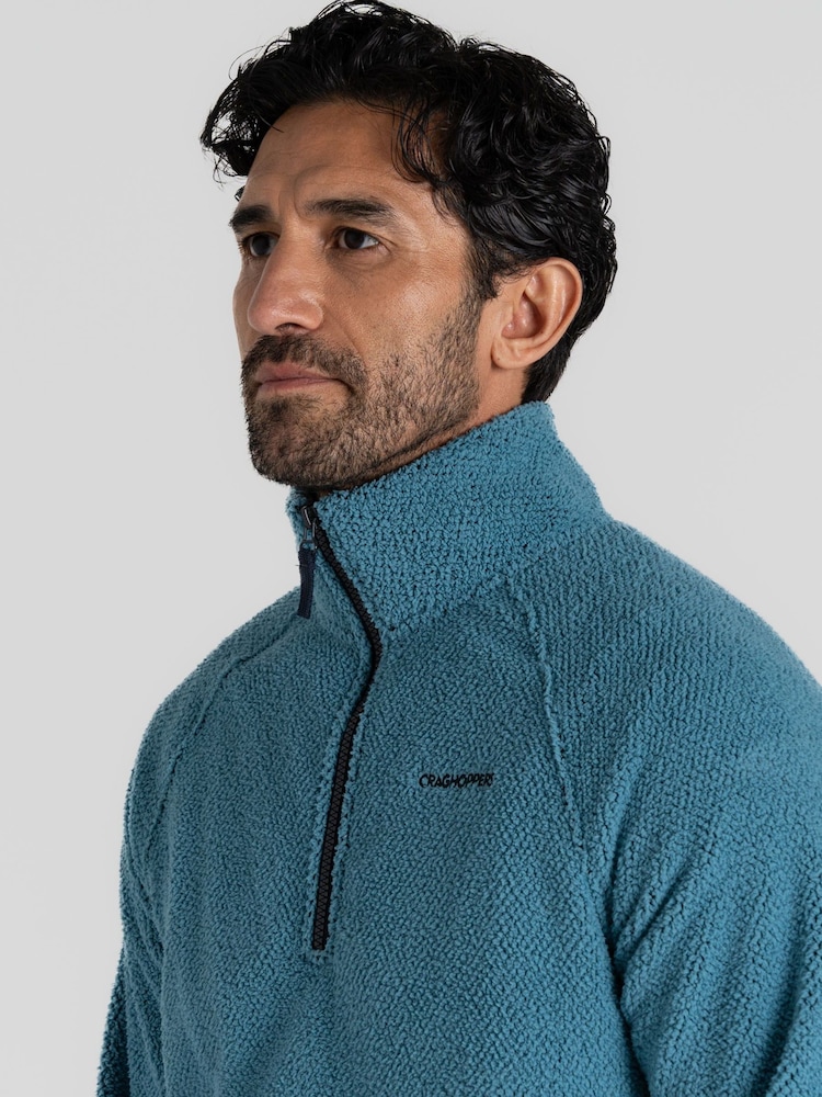 Craghoppers Blue Karlton Half Zip Fleece - Image 4 of 4