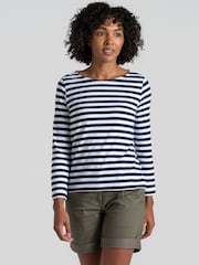 Craghoppers Blue Katitia Long Sleeve Top - Image 1 of 4