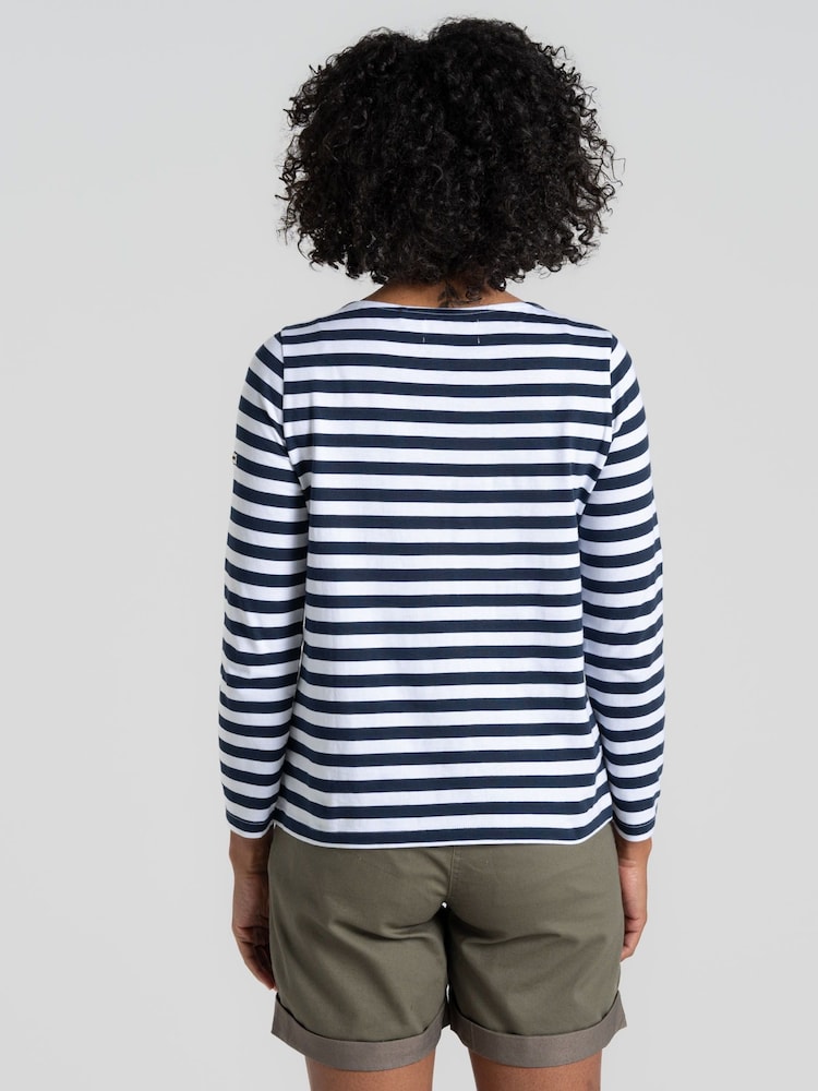 Craghoppers Blue Katitia Long Sleeve Top - Image 2 of 4