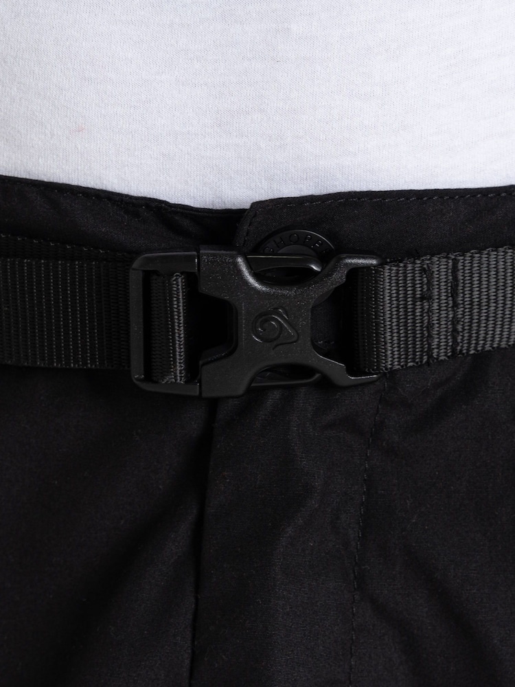 Craghoppers Kiwi Convertible Black Trousers - Image 10 of 10