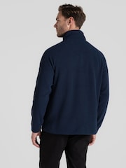 Craghoppers Blue Karlton Half Zip Fleece - Image 2 of 4