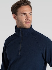 Craghoppers Blue Karlton Half Zip Fleece - Image 4 of 4
