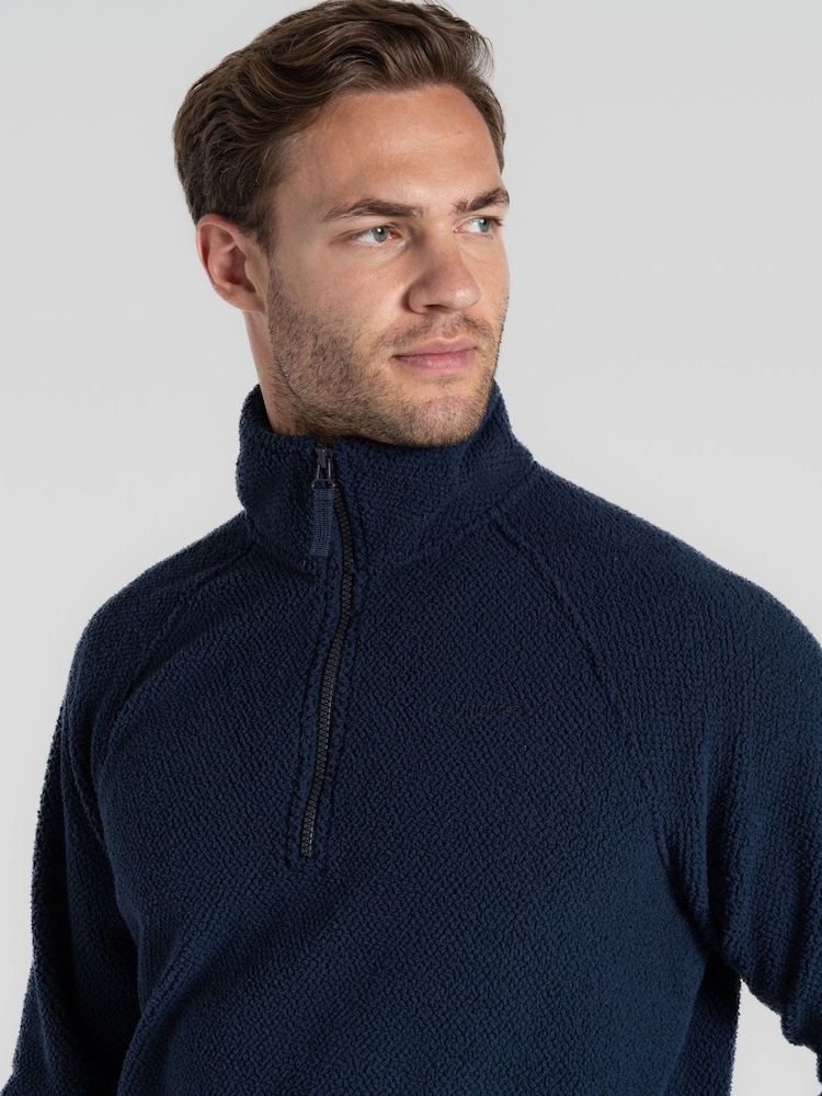 Craghoppers Blue Karlton Half Zip Fleece - Image 4 of 4